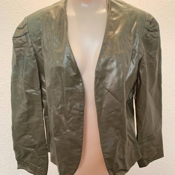 Vintage Sakowitz Joray lightweight jacket with belt size small pre owned - Picture 6 of 11